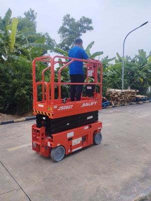 XE NÂNG NGƯỜI 6M CẮT KÉO JS0607 JIALIFT